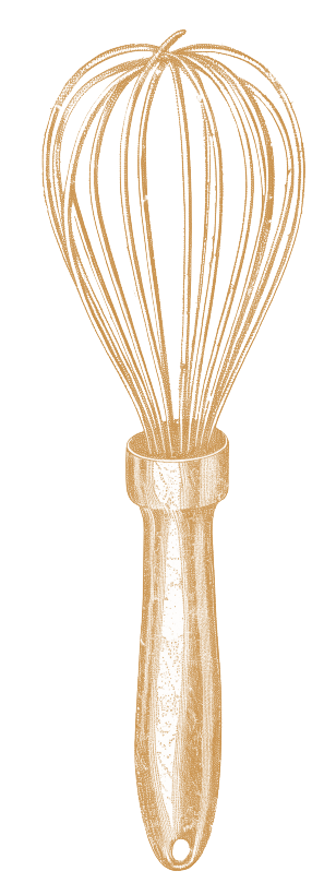 Whisk decoration